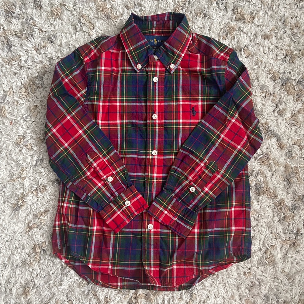 Boys SZ 4 Ralph Lauren button down